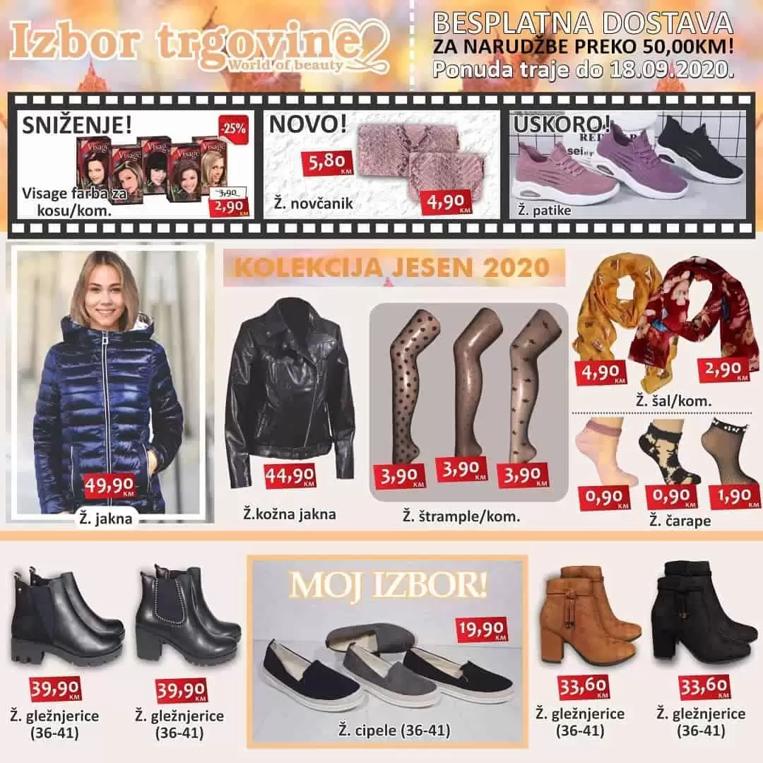 izbor trgovine katalog. izbor trgovine akcija. izbor trgovine sarajevo. izbor trgovine dobrinja. Katalog izbor trgovine. antonio banderas parfemi. zenske torbe. carape. jakna. cizme.