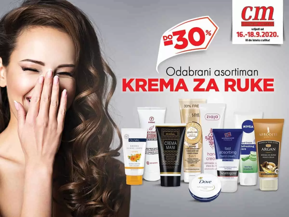 krema za ruke. najbolja krema za ruke. njega ruku. cm snizenje. cm akcija. cm katalog.
