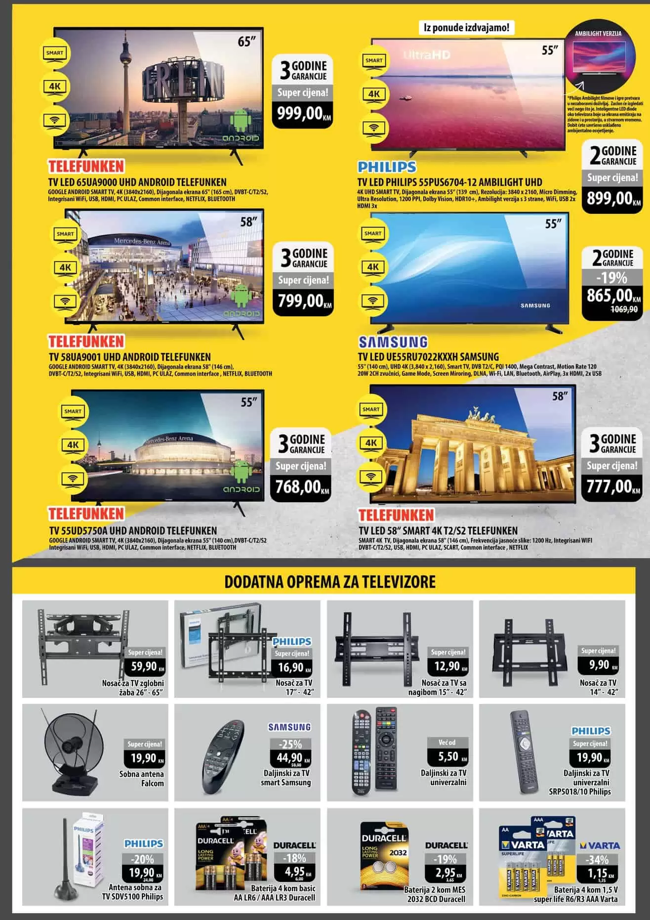 bingo tehnika. bingo katalog. bingo snizenje.  drzac za tv