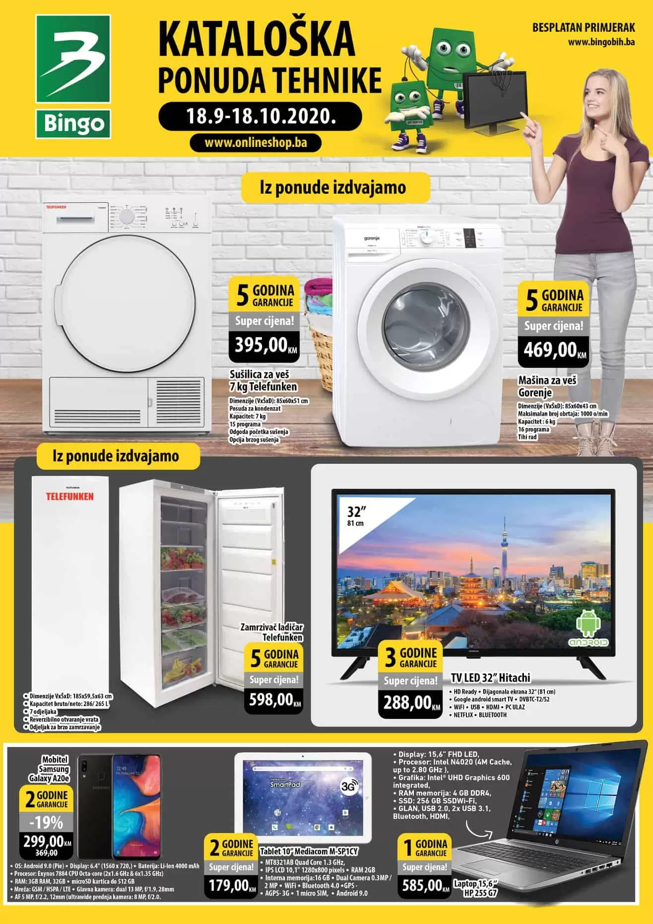 bingo tehnika. bingo katalog. bingo snizenje.  koju masinu za ves odabrati 