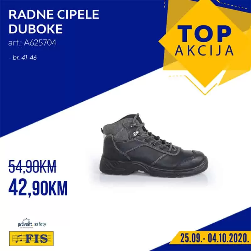top akcija fis. fis akcija. fis katalog. fis snizenje. fis popust.  radne cipele. 