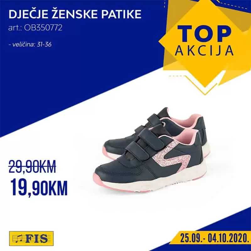 top akcija fis. fis akcija. fis katalog. fis snizenje. fis popust. tene. patike.
