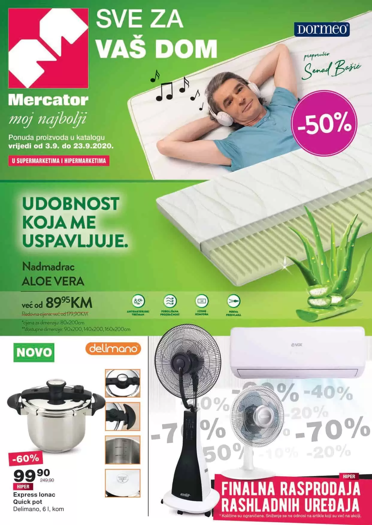 mercator katalog. mercator lozionicka. mercator sezonska raspodaja.