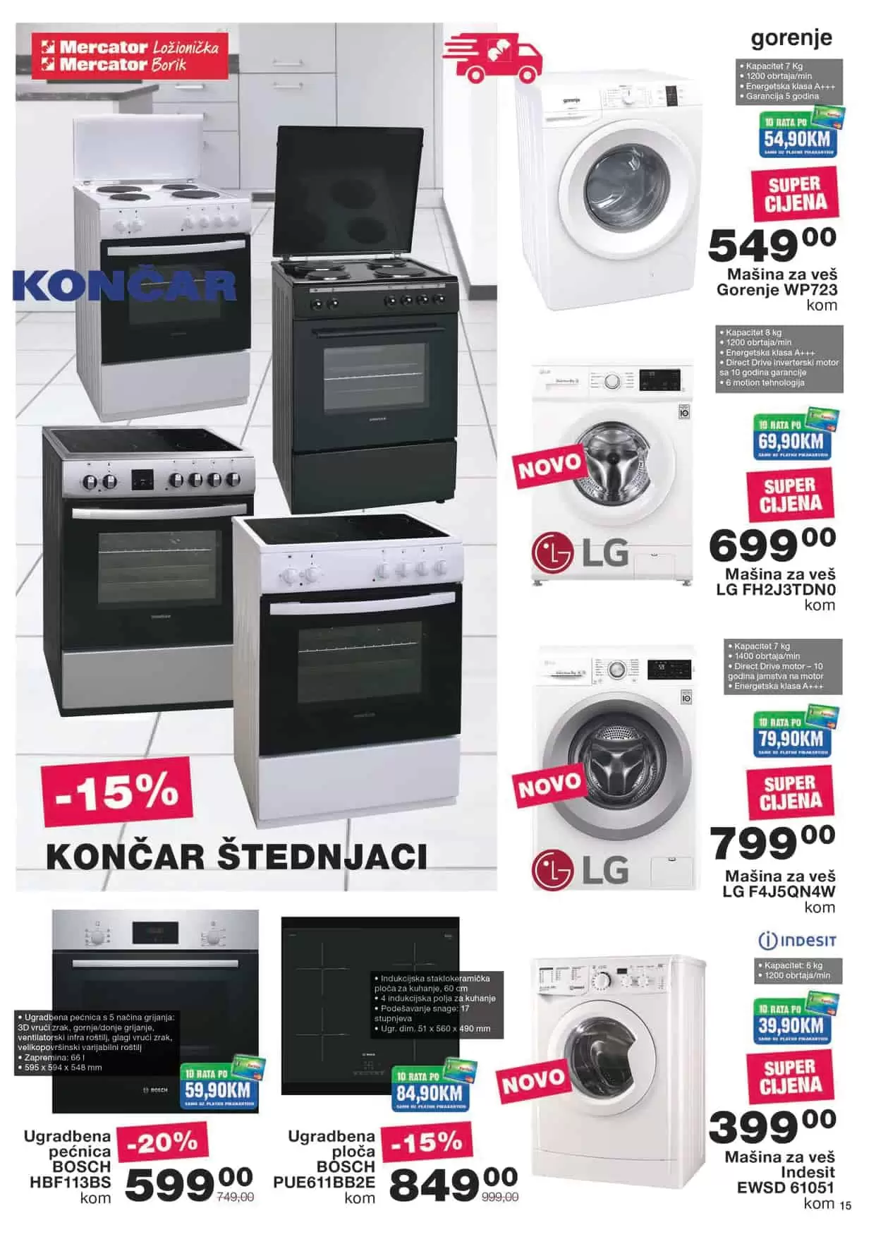 mercator katalog. mercator lozionicka. mercator sezonska raspodaja. masina za sudje. masina za ves. 