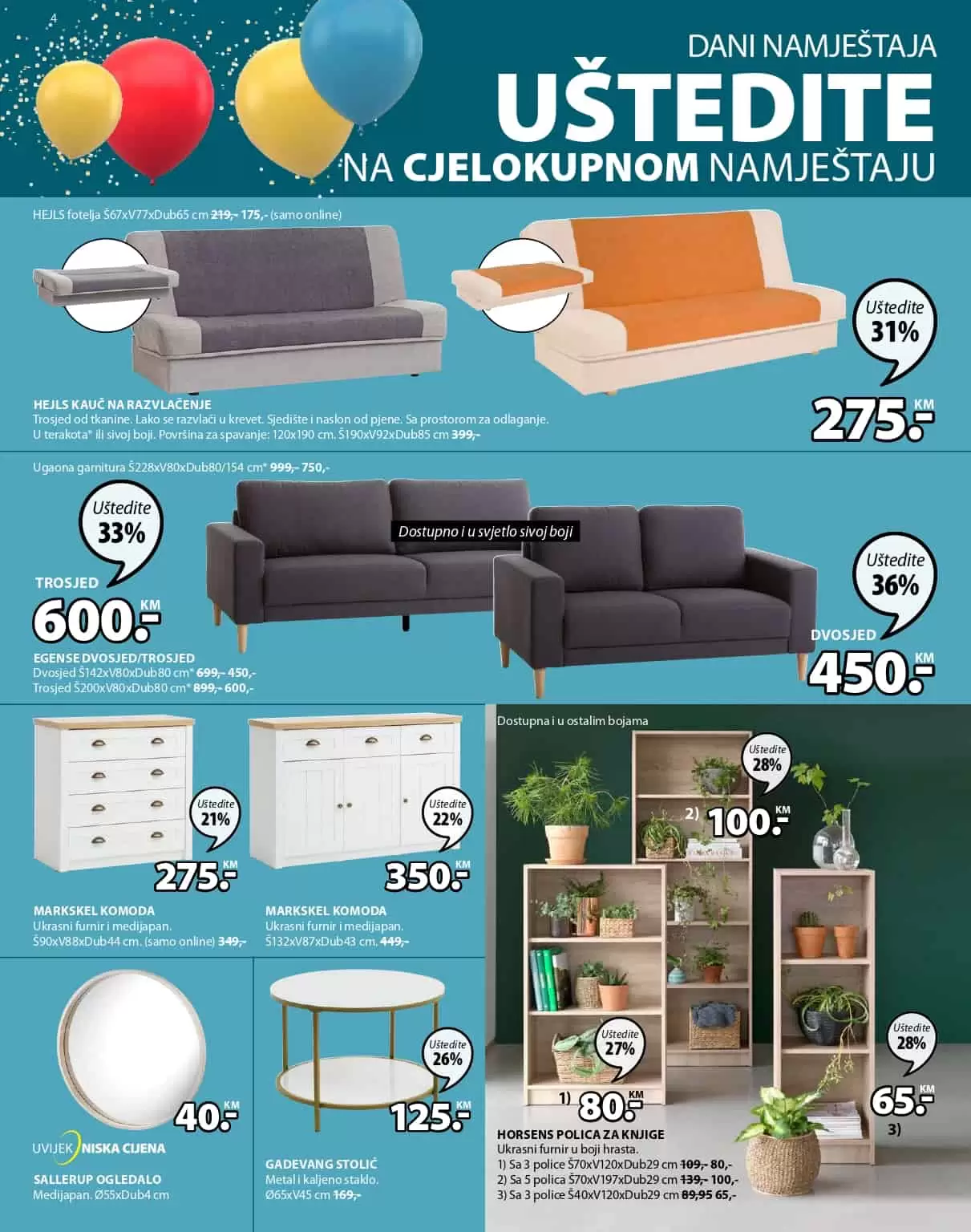 jysk katalog. jysk rasprodaja. jysk radno vrijeme. jysk popust.  kauc. trpezarija, kuhinja.