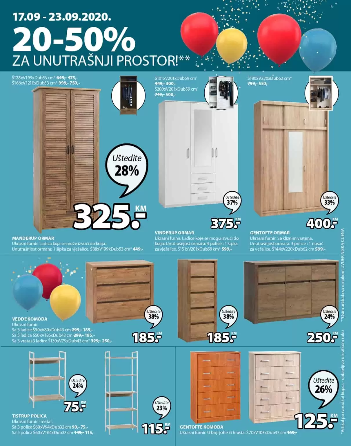 jysk katalog. jysk rasprodaja. jysk radno vrijeme. jysk popust.  ormar. polica. regal.