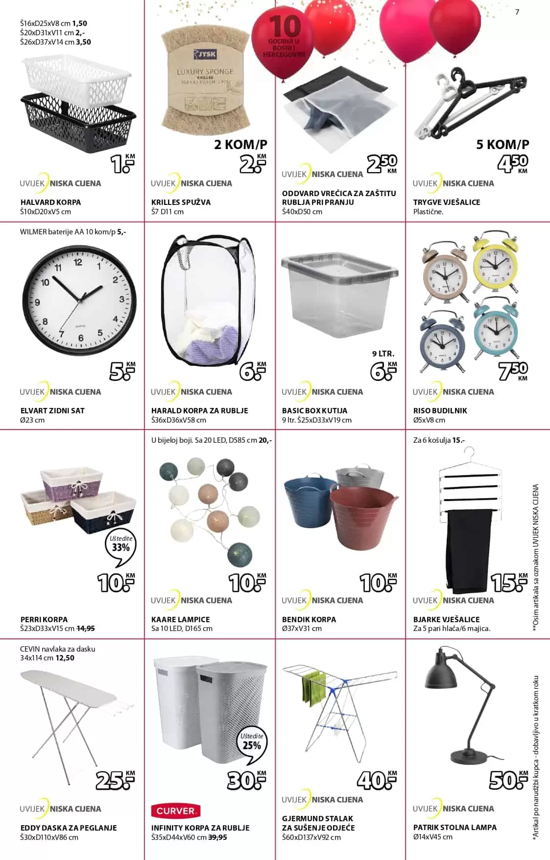 jysk akcijski katalog. jysk raspodaja. jysk snizenje. jysk popust.  korpa za ves