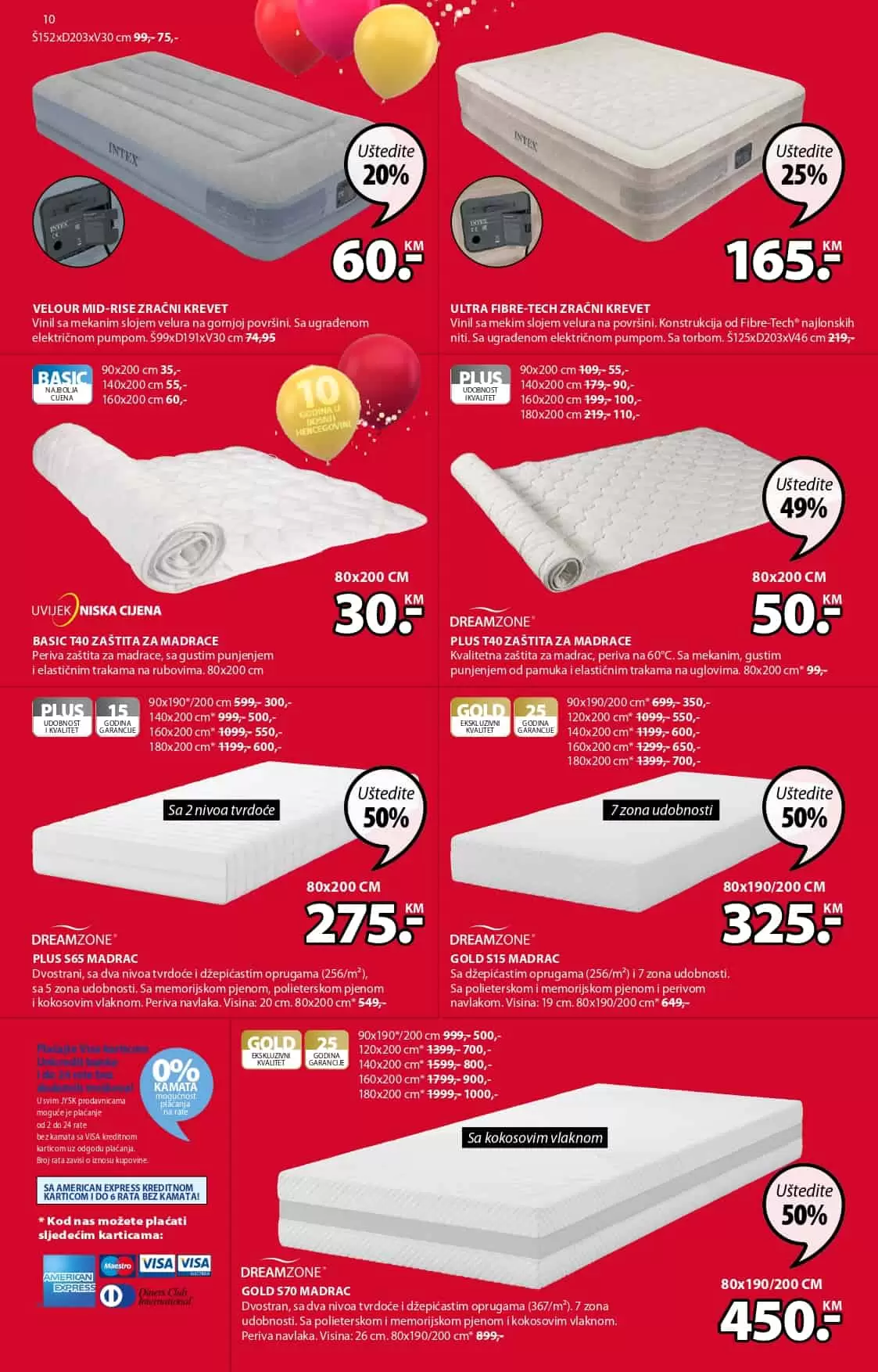 jysk akcijski katalog. jysk raspodaja. jysk snizenje. jysk popust.  madrac. nadmadrac. 