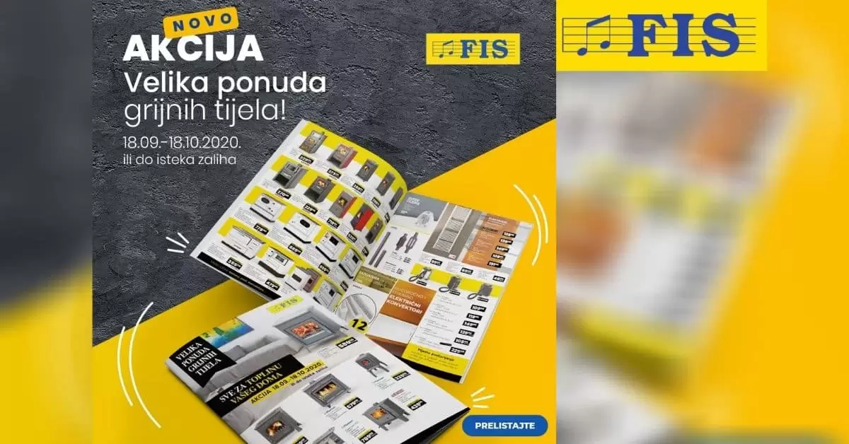 fis grijna tijela. fis akcija, fis snizenje. fis popust. fis katalog.