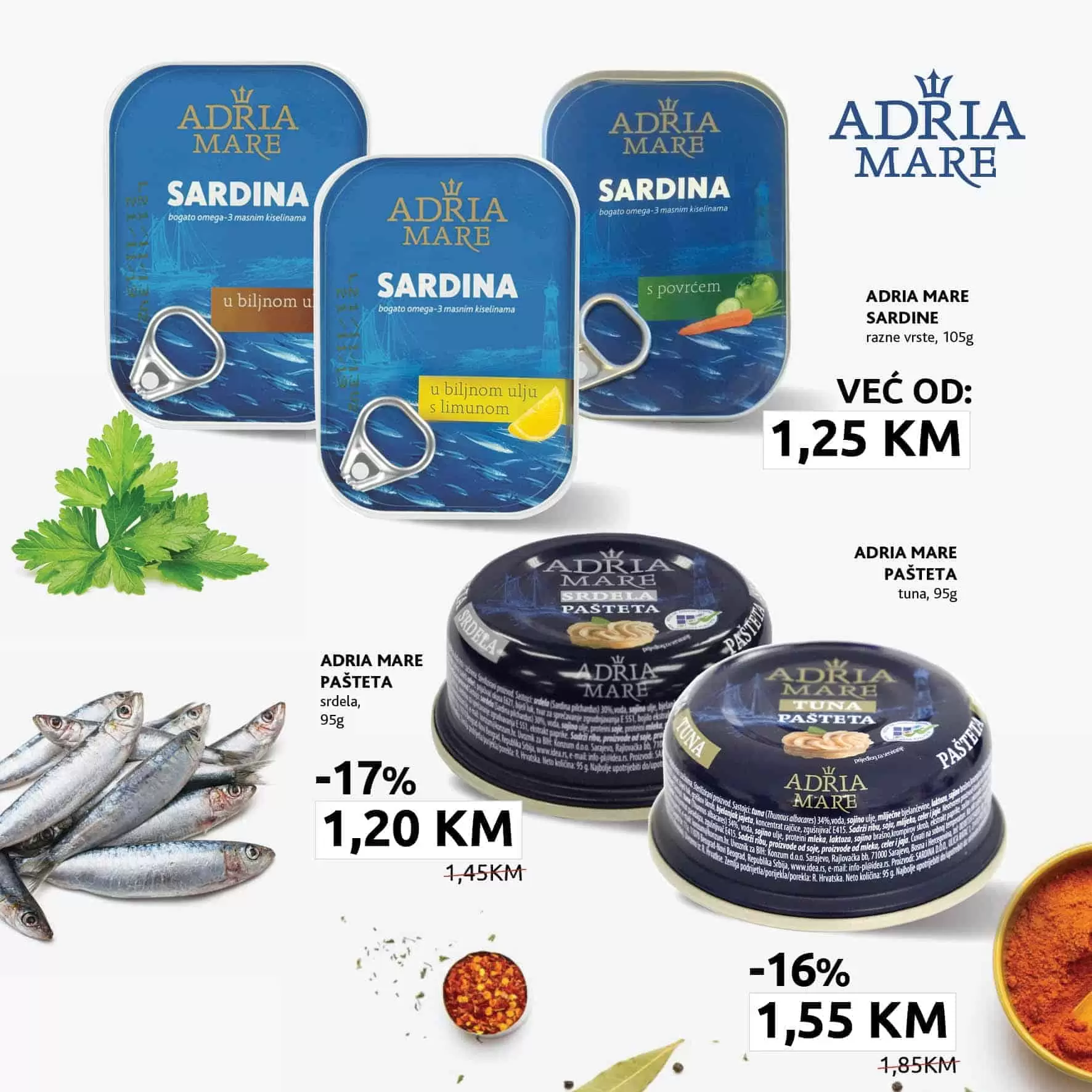 konzum katalog. konzum akcija. snizenje. akcija. popust.  sardina