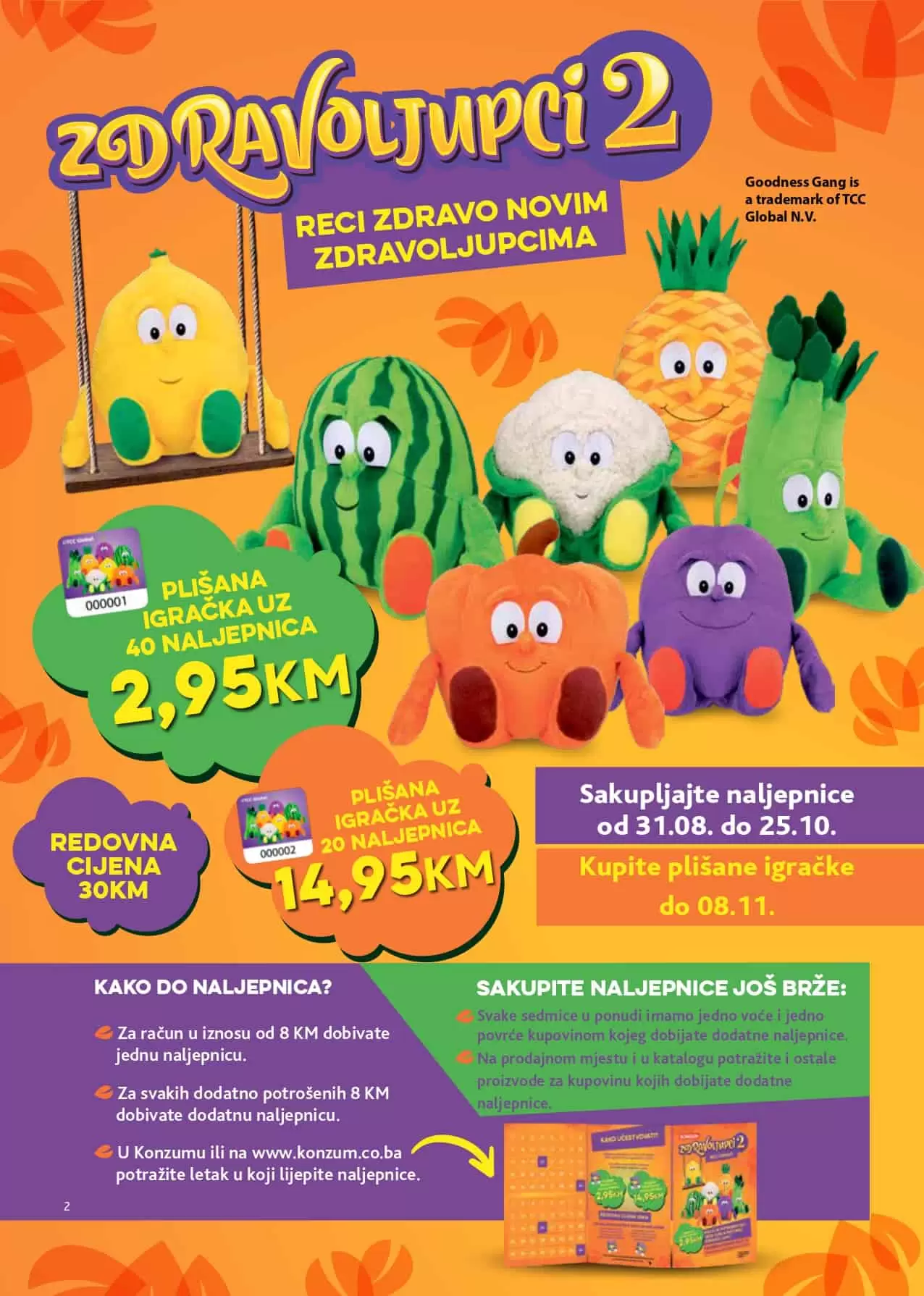 zdravoljupci. Konzum katalog. konzum snizenje. bio zone zdrava hrana 