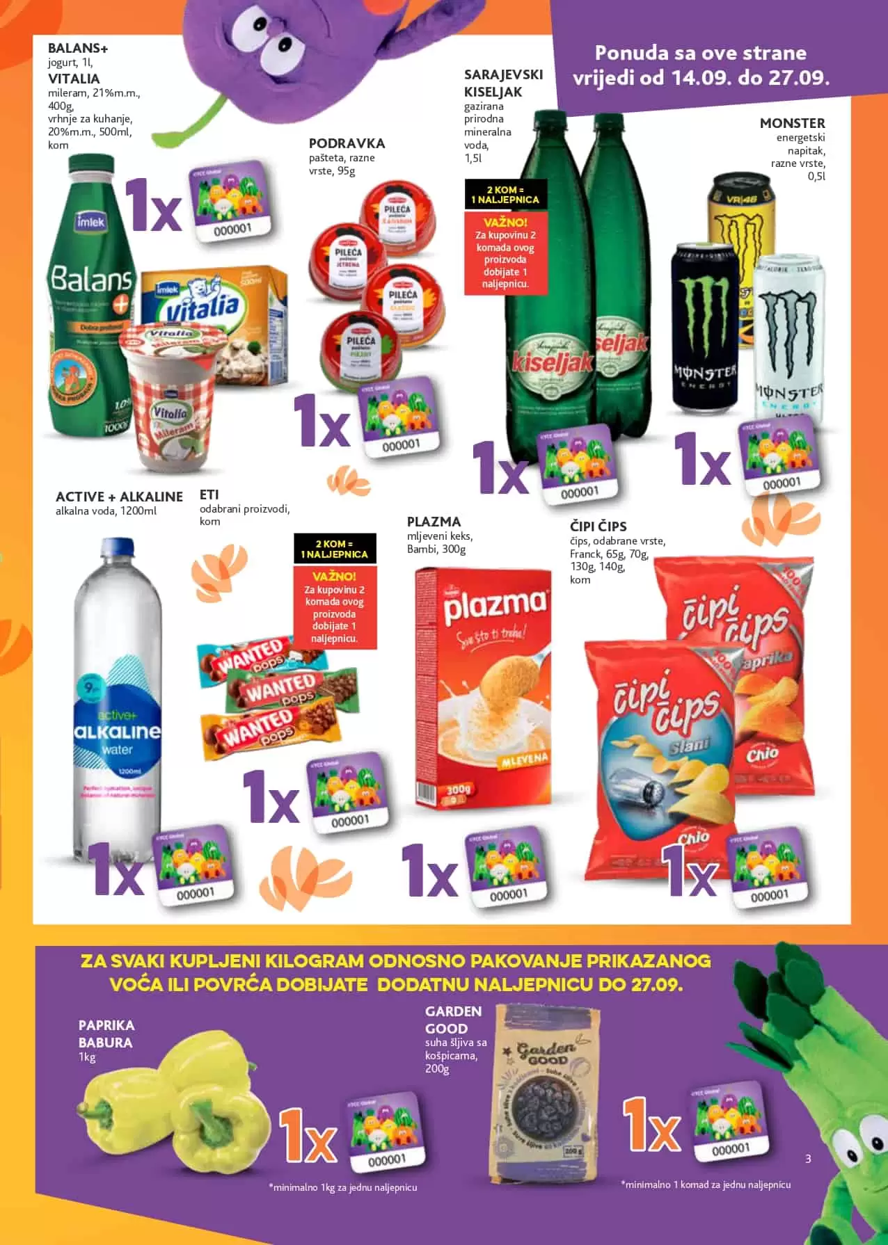 zdravoljupci. Konzum katalog. konzum snizenje.  nutribulet. sokovnik 