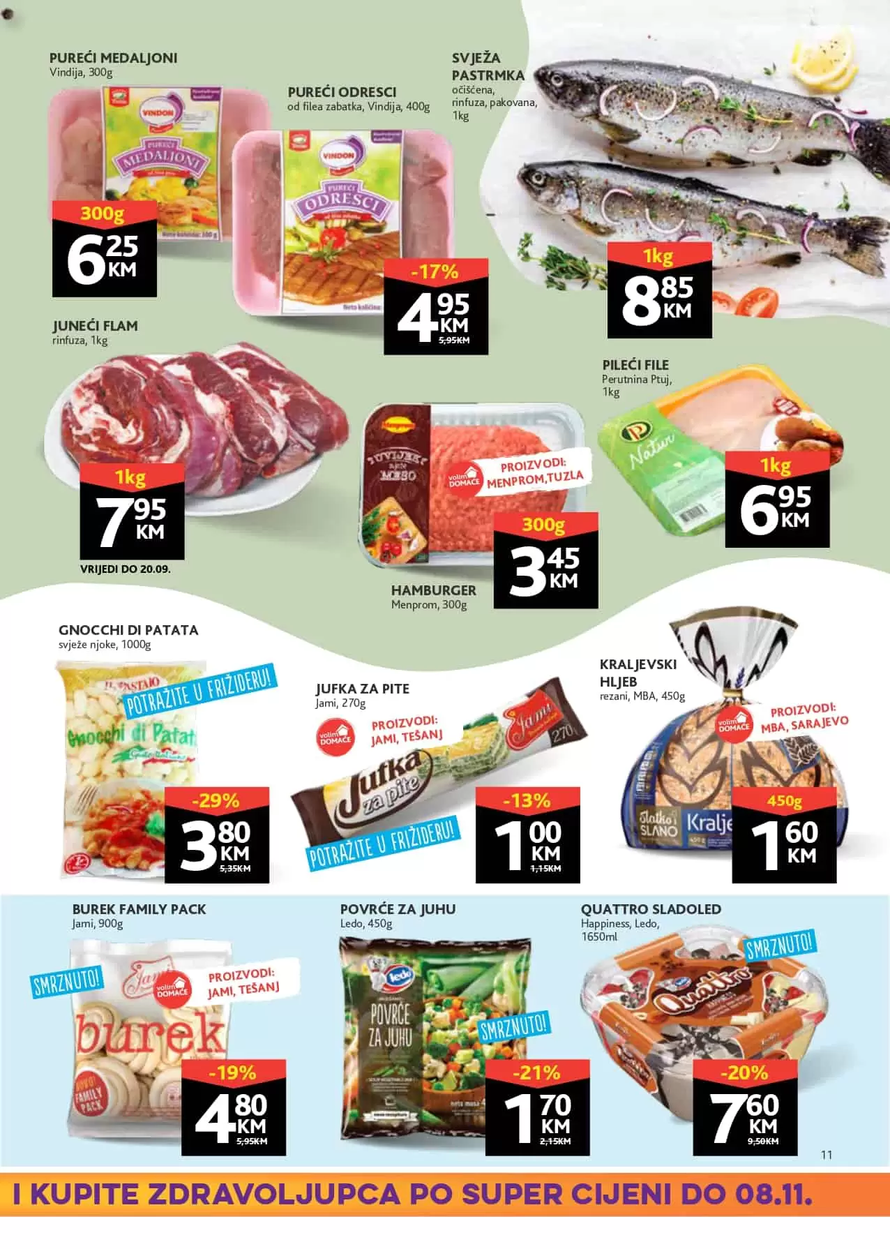 zdravoljupci. Konzum katalog. konzum snizenje.  svjeze voce. gdje kupiti provjerono svjeze meso. 