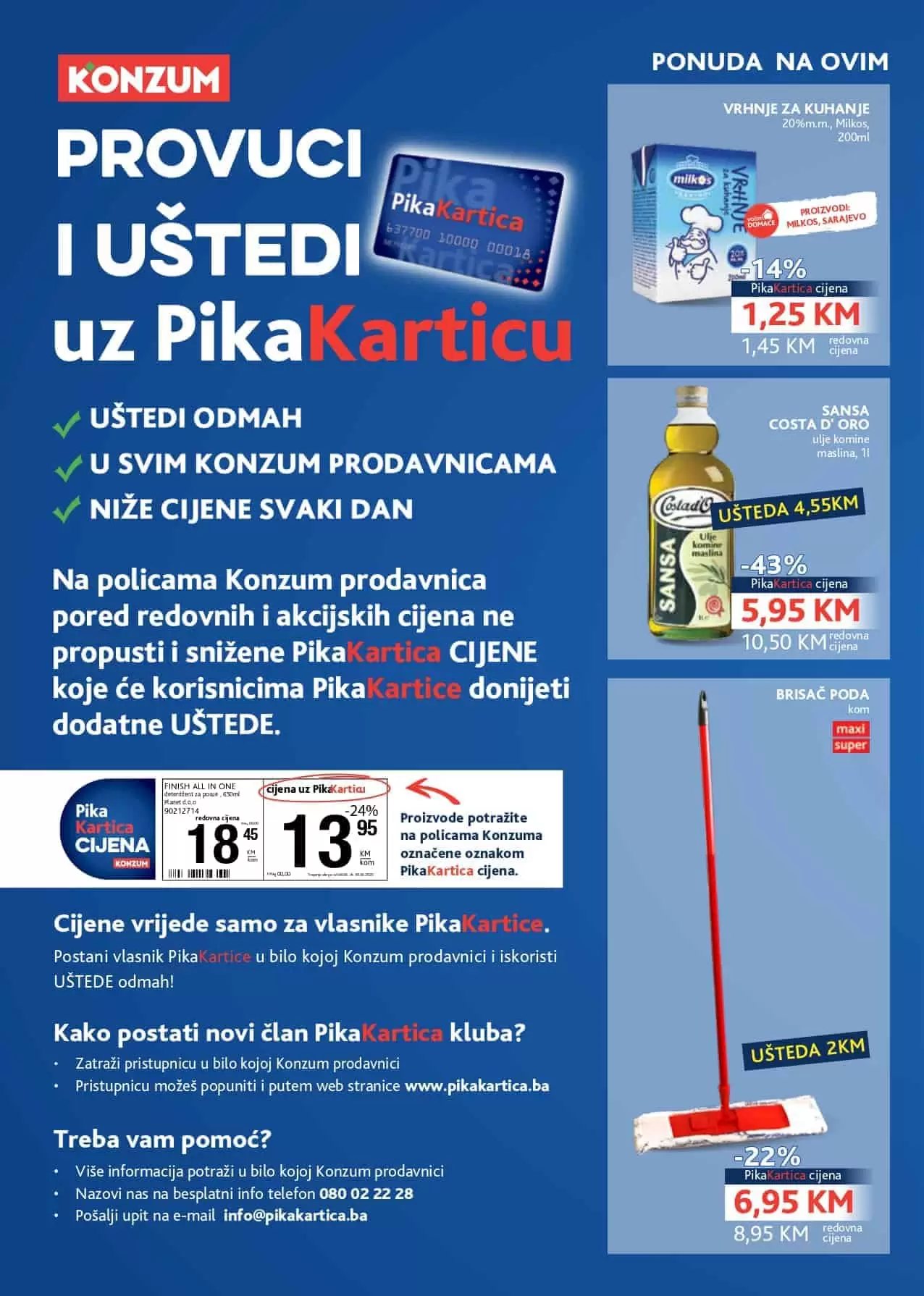 zdravoljupci u konzumu. konzum katalog. konzum snizenje. konzum popust. 