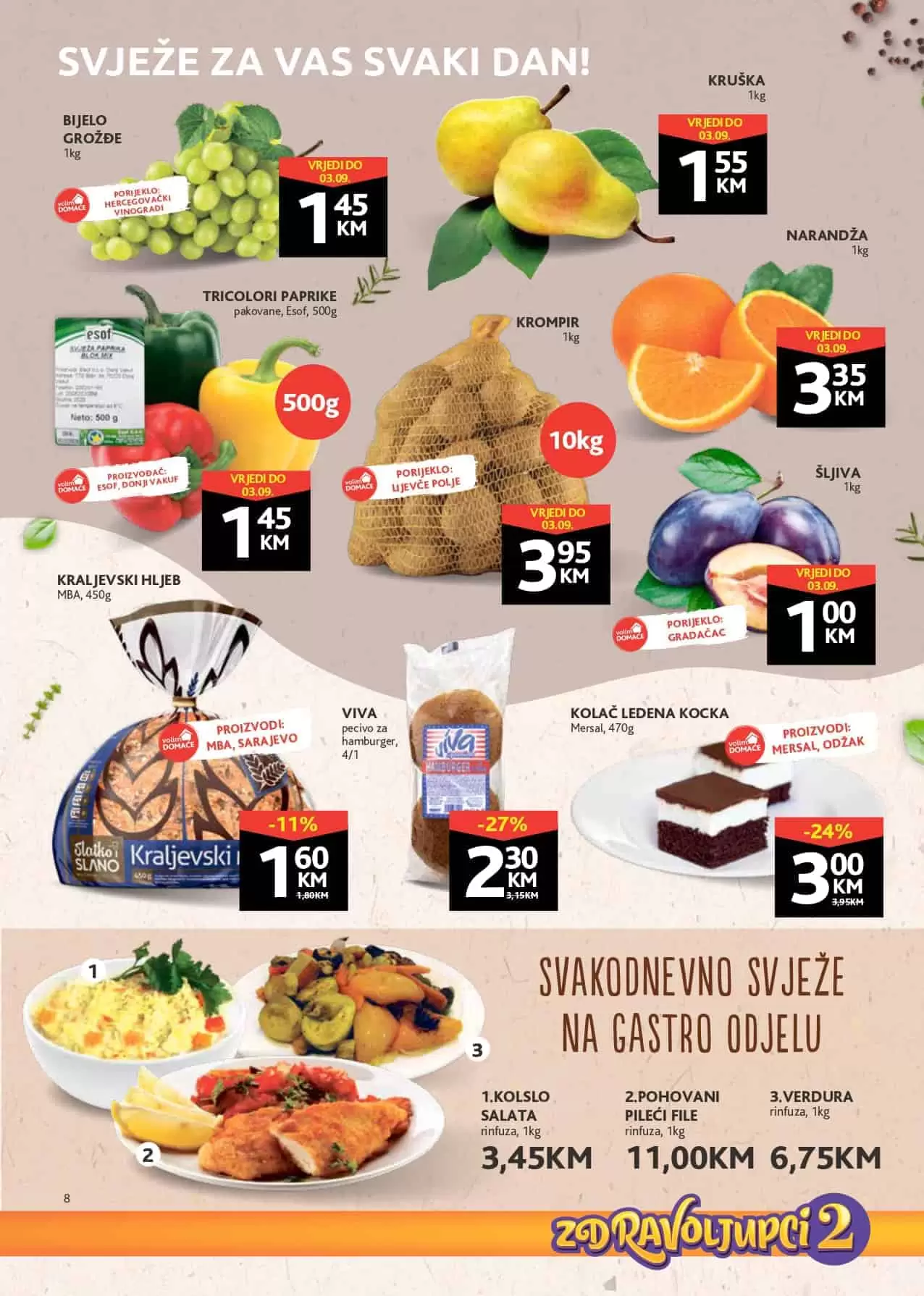 zdravoljupci u konzumu. konzum katalog. konzum snizenje. konzum popust. 