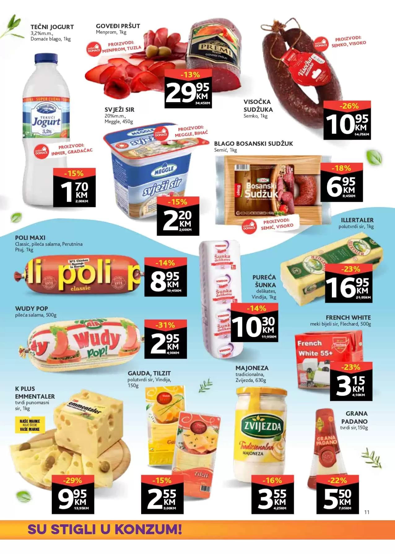 zdravoljupci u konzumu. konzum katalog. konzum snizenje. konzum popust. 