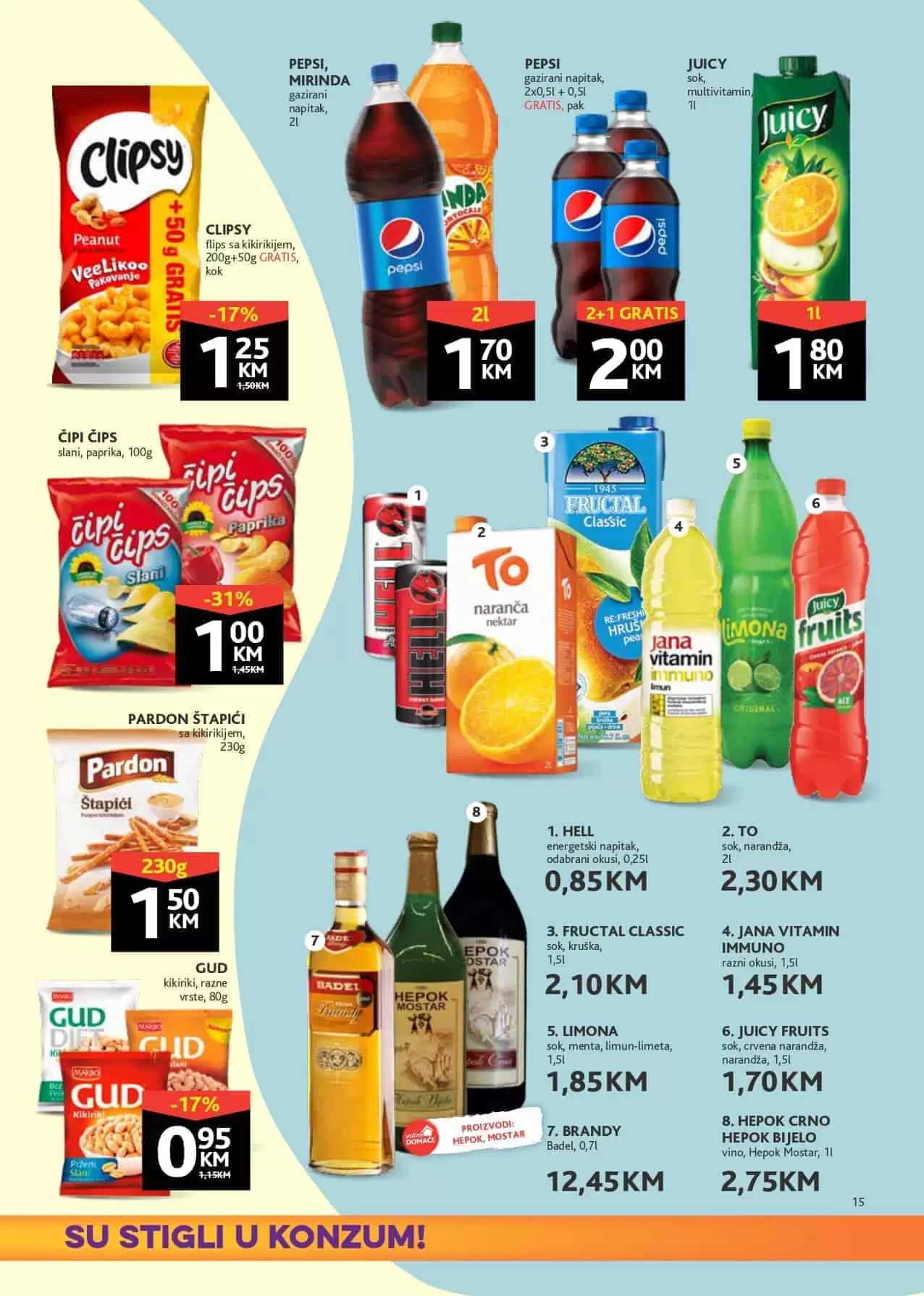 zdravoljupci u konzumu. konzum katalog. konzum snizenje. konzum popust. 