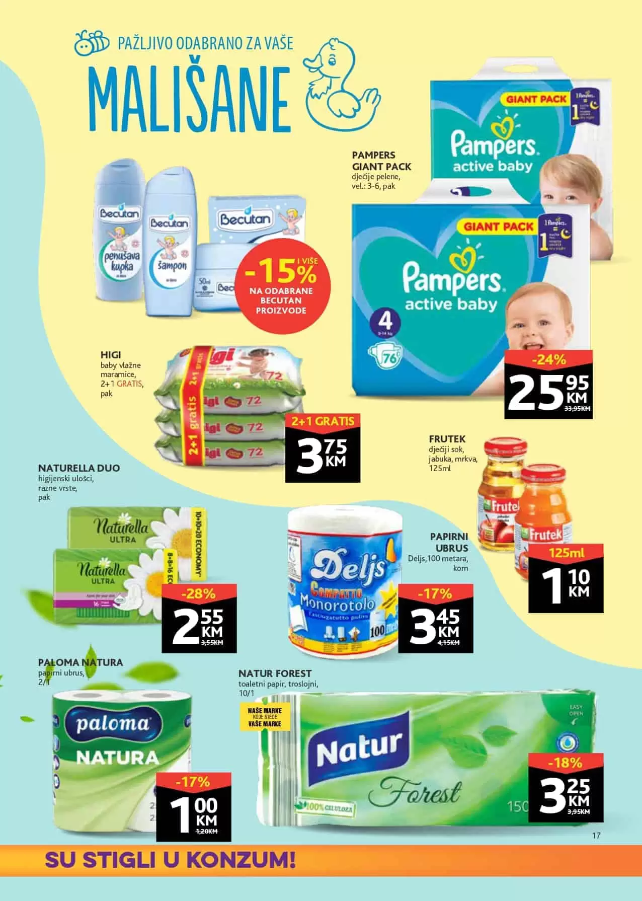 zdravoljupci u konzumu. konzum katalog. konzum snizenje. konzum popust. 