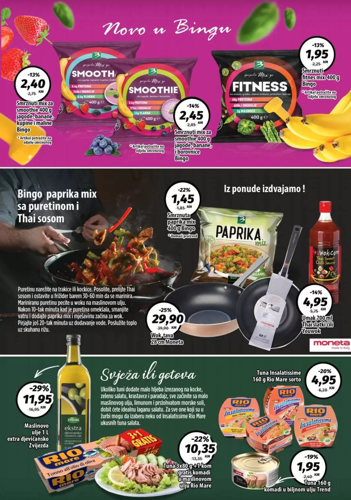 bingo sarajevo. bingo tuzla; bingo mostar; bingo cijene; najnize cijene u bih; gdje kupiti; kako ustedjeti ; ledo smrznuta hrana