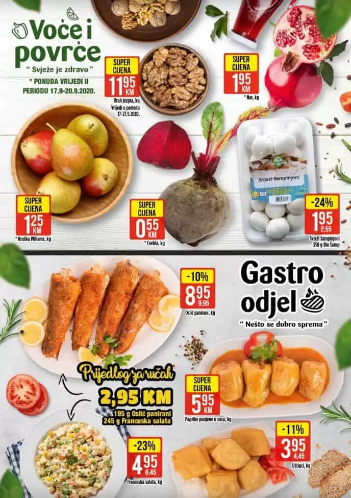 bingo katalog. bingo akcija. bingo popust. kruska. jabuka. cvekla.