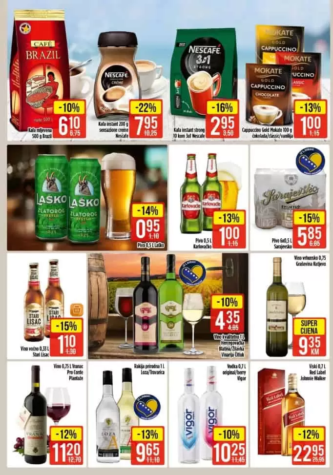 bingo katalog. bingo akcija. bingo popust. pan pivo, ozujsko pivo, tuborg pivo,