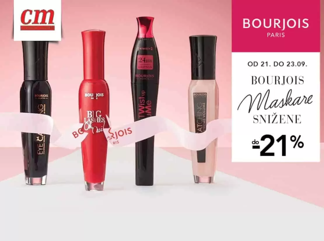 cm katalog. cm snizenje. cm akcija. popust. parfimerija.  bourjois maskare