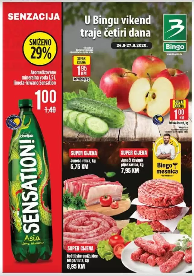 bingo katalog. bingo tuzla.snizenje. akcija. popust.  vileda spuzve. mop za ciscenje podova. 
