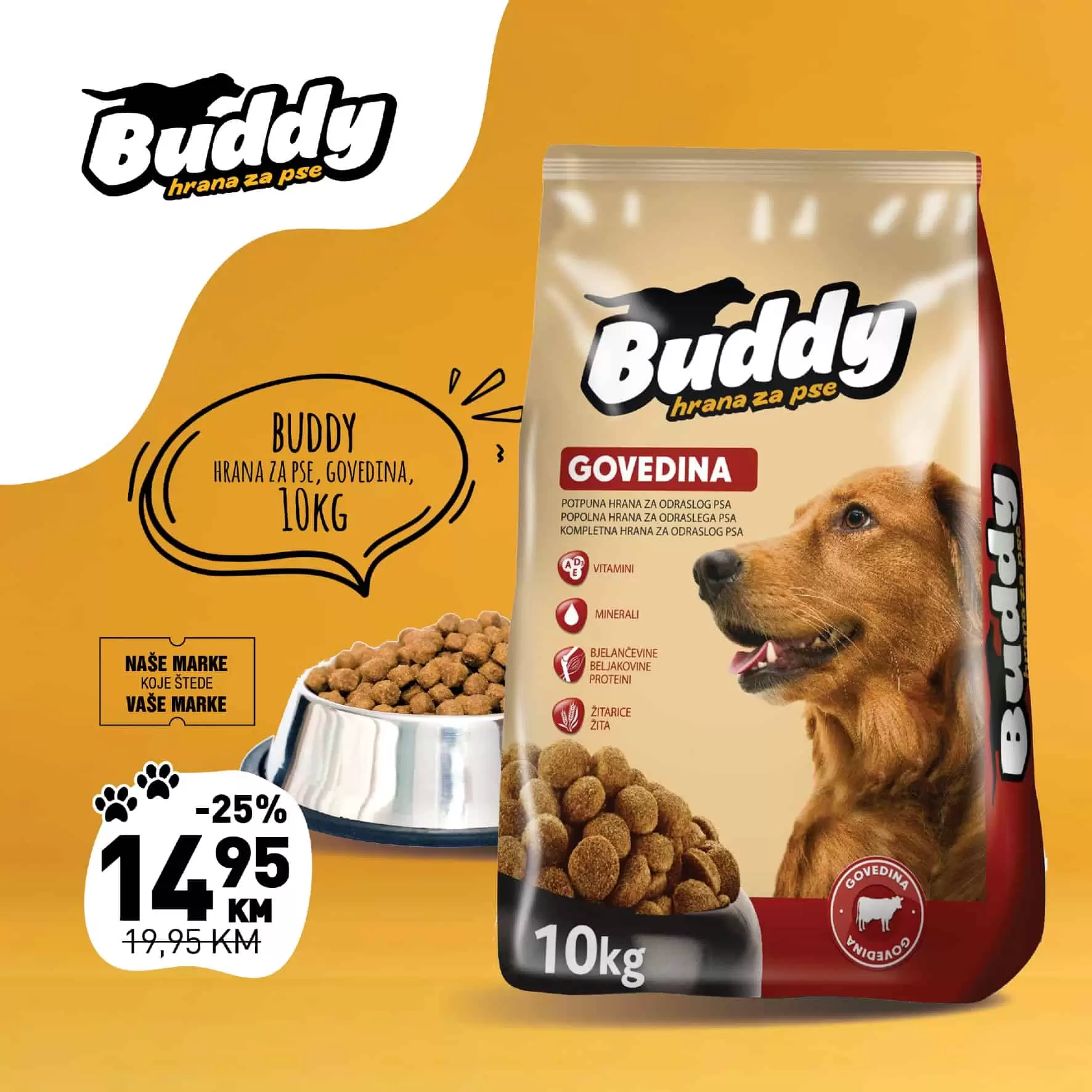 buddy hrana za cuke. pseca hrana