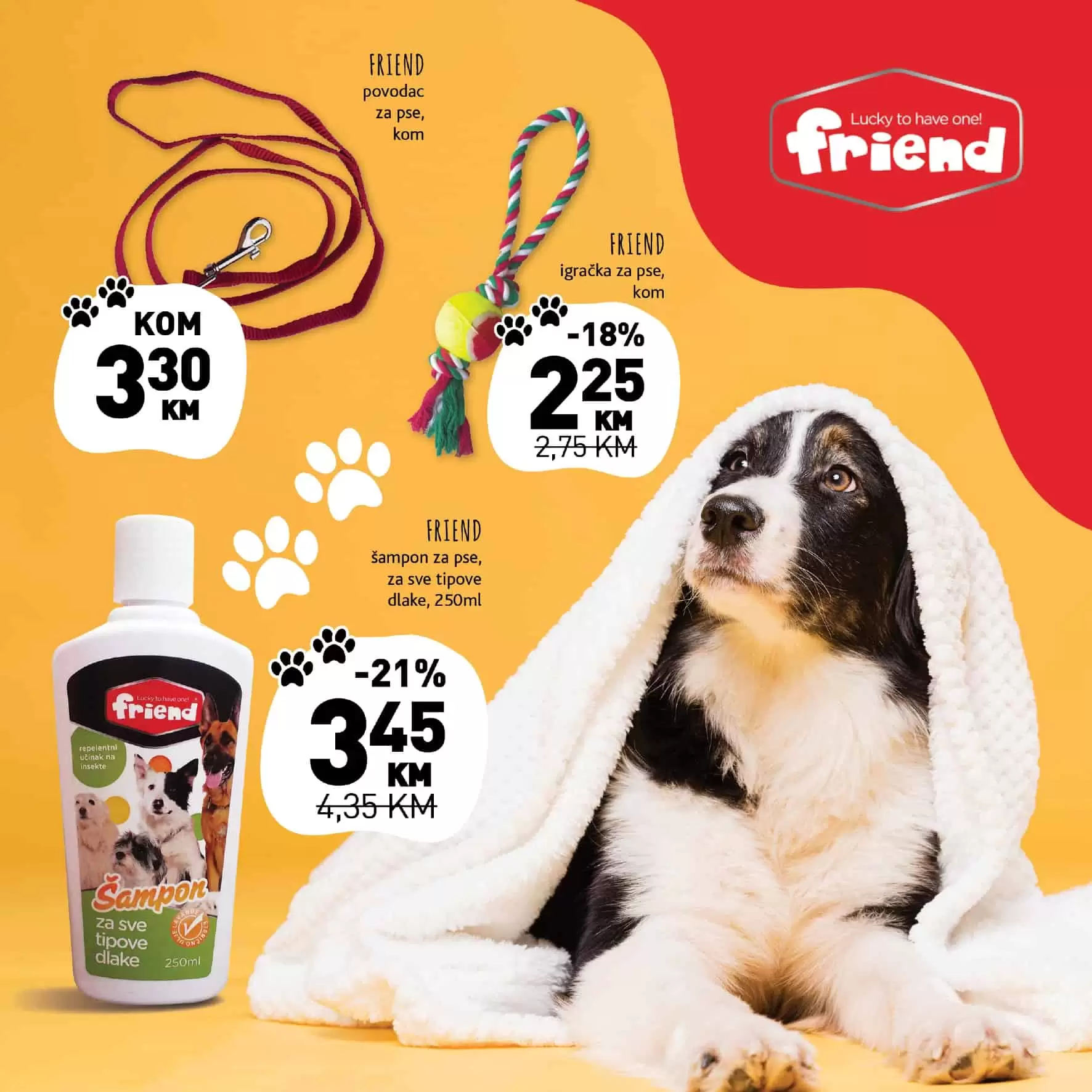 hrana za cuke. sampon za pse. 