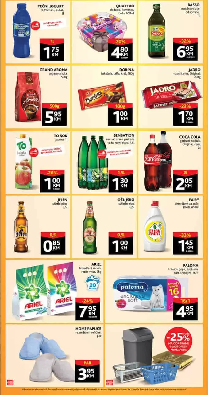 konzum katalog. konzum akcija. snizenje. akcija. popust.