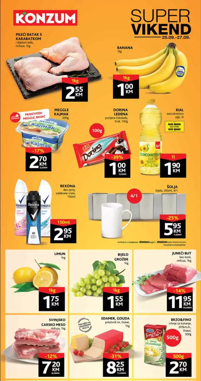 konzum snizenje. konzum akcija. konzum katalog. konzum popust. konzum raspodaja.