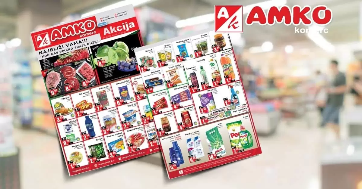 amko komerc katalog, amko akcija, amko vikend akcija , amko kataloska akcija