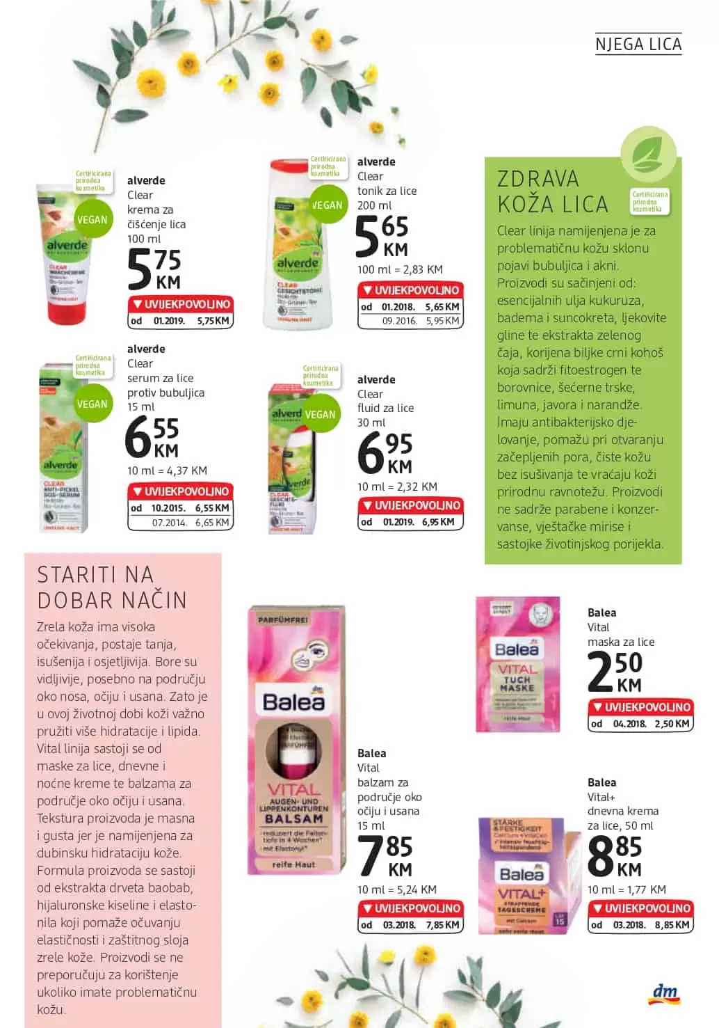 dm katalog. dm drogerie markt. dm snizenje. dm akcija. dm popusti.  alverde