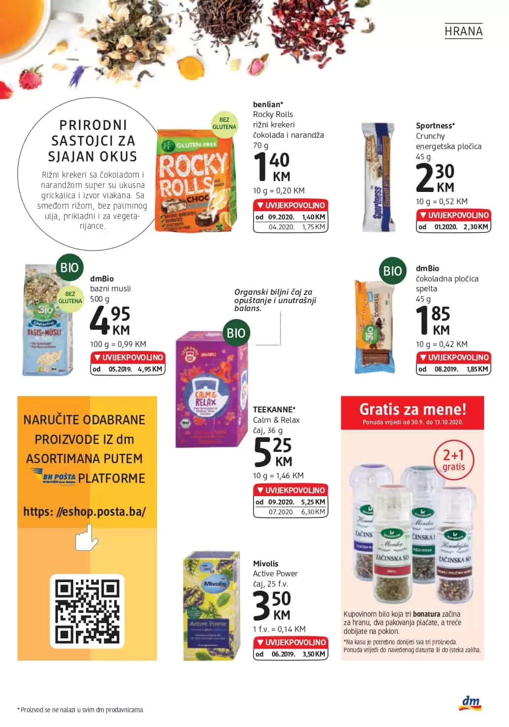 dm katalog. dm drogerie markt. dm snizenje. dm akcija. dm popusti.  zdrava hrana. dm bio. 