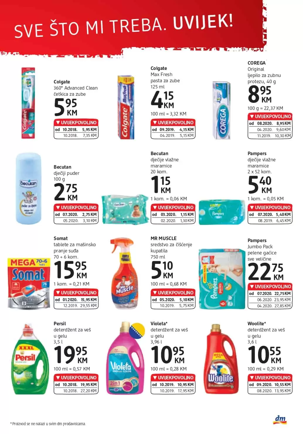 dm katalog. dm drogerie markt. dm snizenje. dm akcija. dm popusti.  kaladont. 
