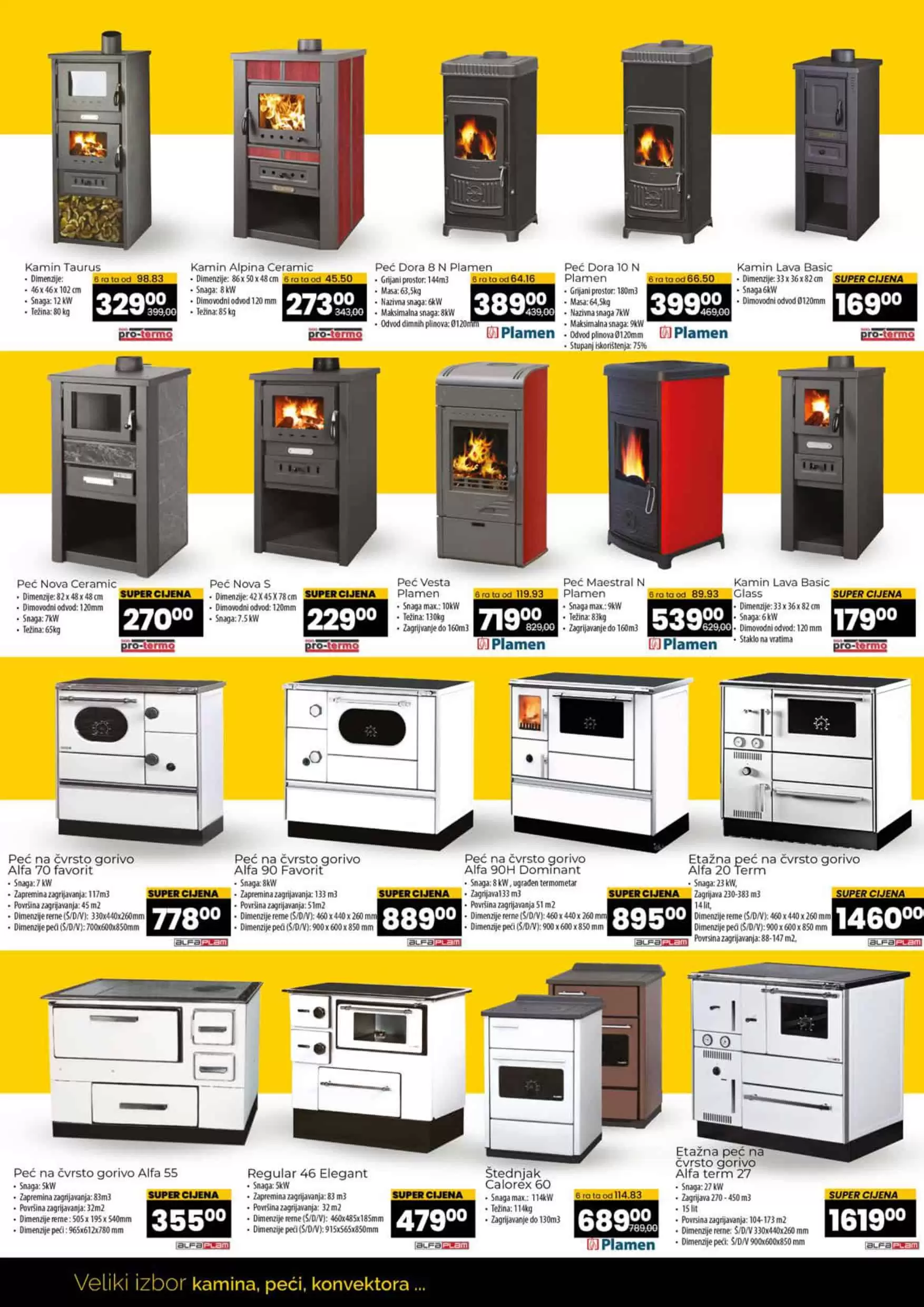 fis grijna tijela. fis akcija, fis snizenje. fis popust. fis katalog.  pec na drva. kamin