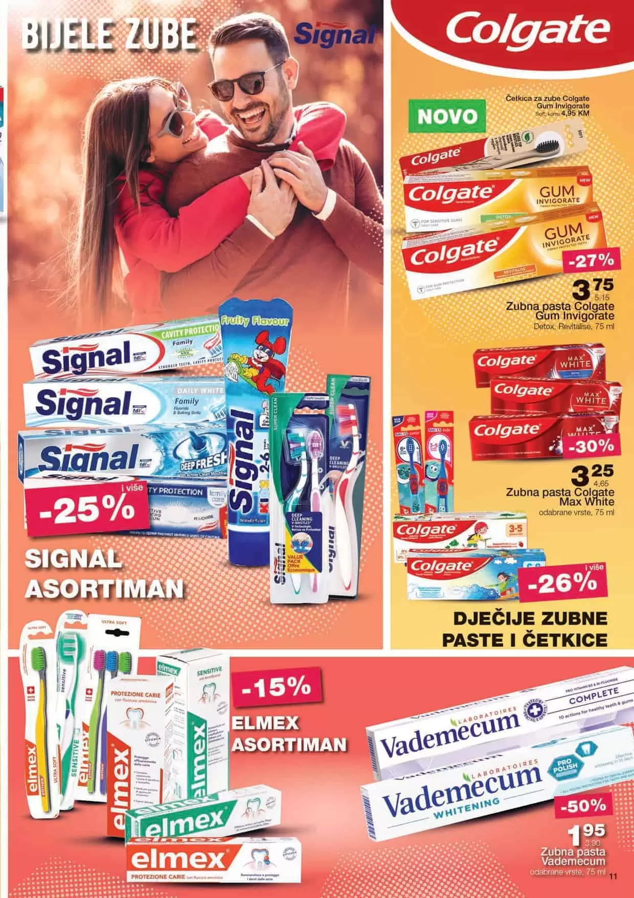 mercator katalog. mercator snizenje. mercator popust. mercator lozionicka.  signal pasta za zube., 