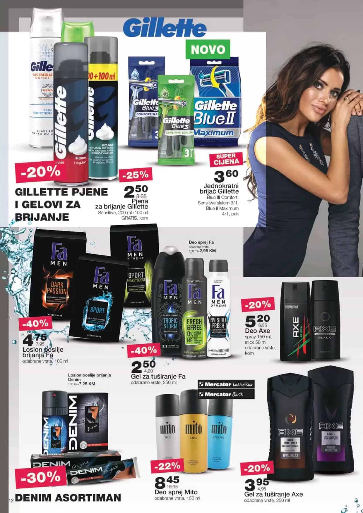 mercator katalog. mercator snizenje. mercator popust. mercator lozionicka.  muska njega