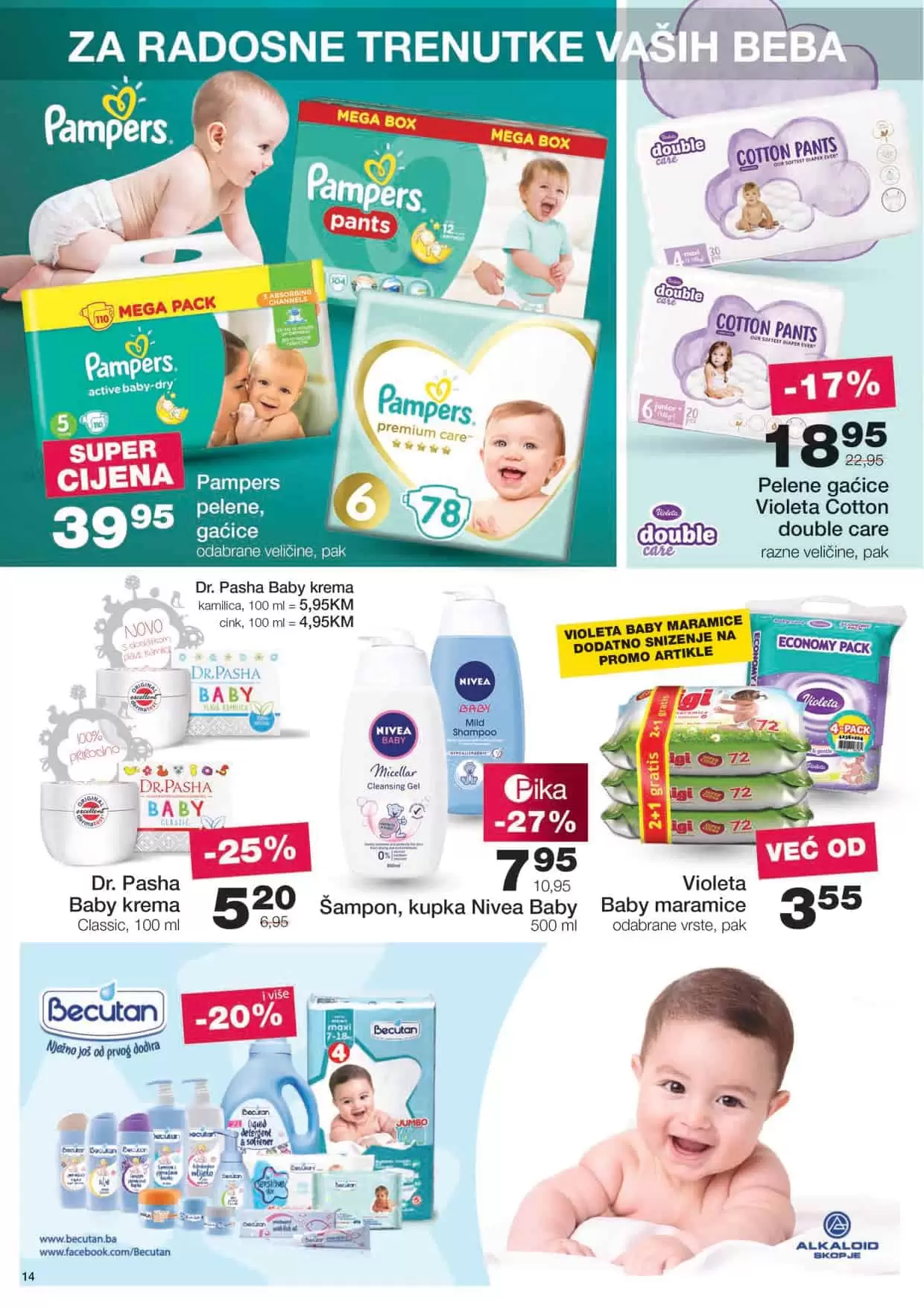 mercator katalog. mercator snizenje. mercator popust. mercator lozionicka.  pampers pelene. gdje su pelene snizenje. koje pelene su najbolje. 