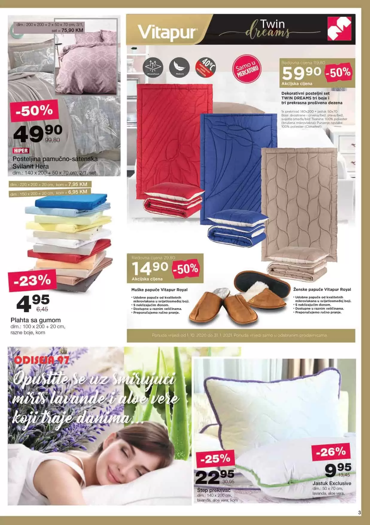 mercator katalog. mercator lozionicka. mercator rasprodaja.  deka. peskir. mekane deke. 