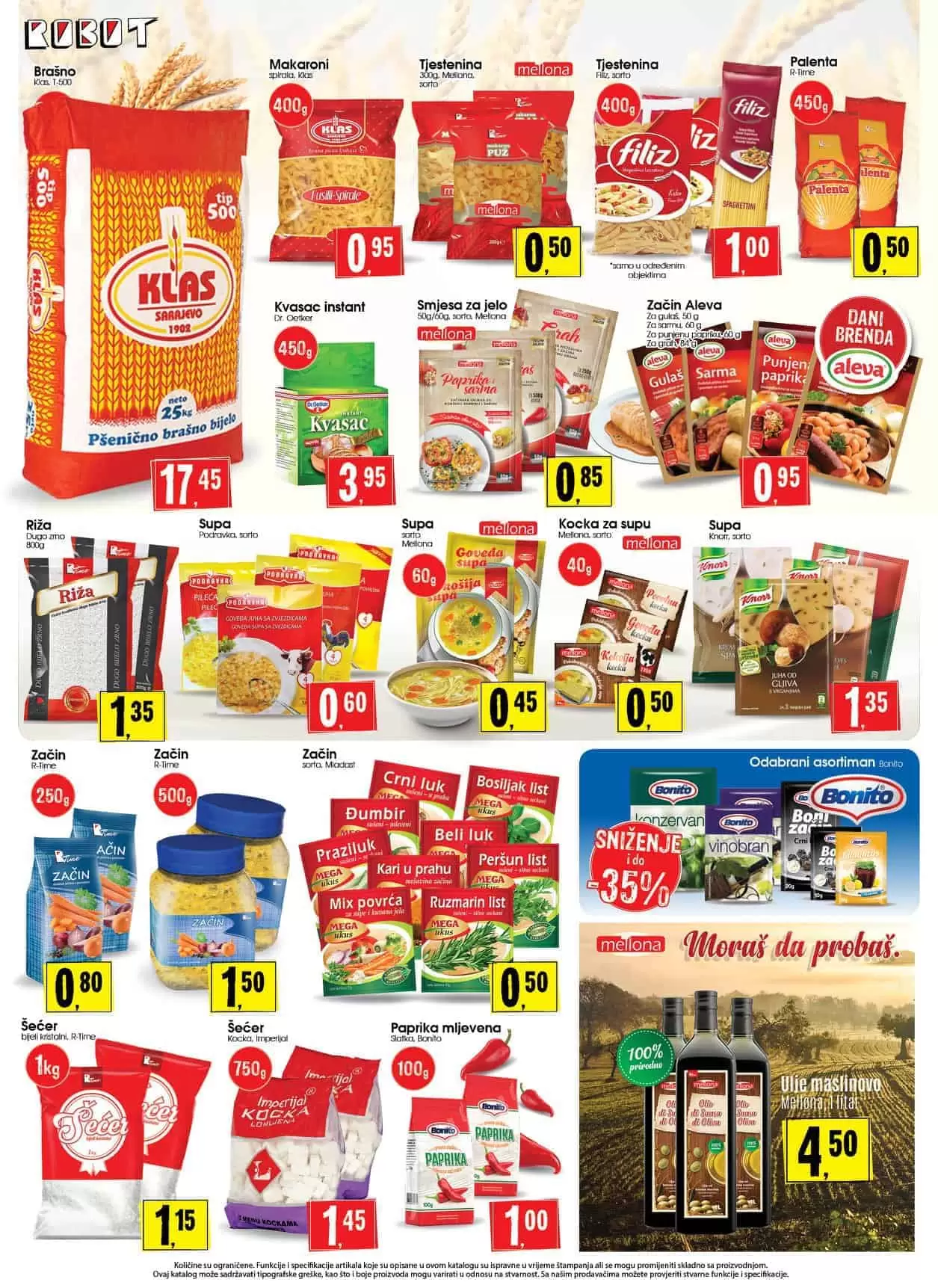 Robot akcijski katalog. snizenje. akcija. popust. snizeno. 