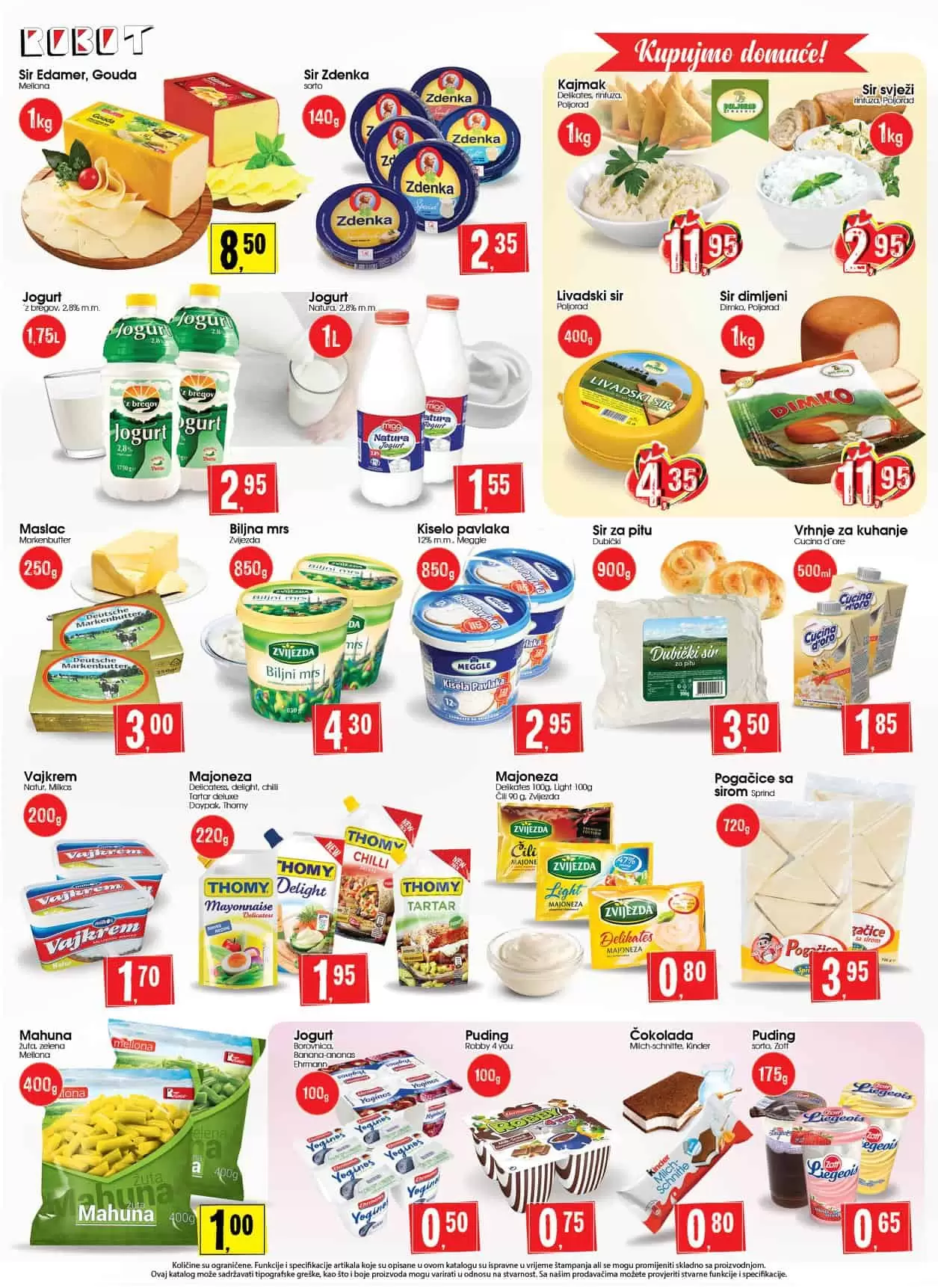 Robot akcijski katalog. snizenje. akcija. popust. snizeno. 