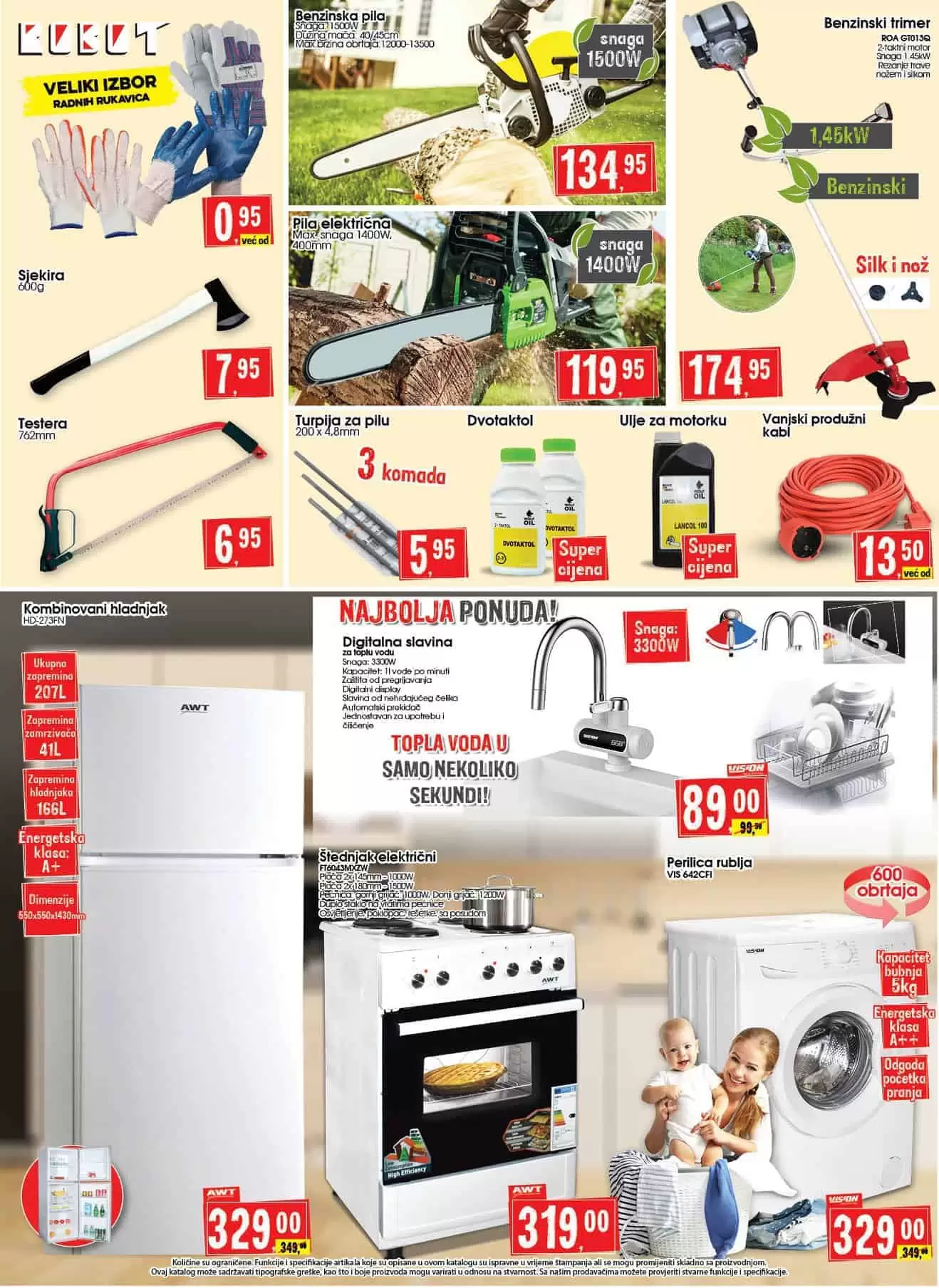 Robot akcijski katalog. snizenje. akcija. popust. snizeno. 