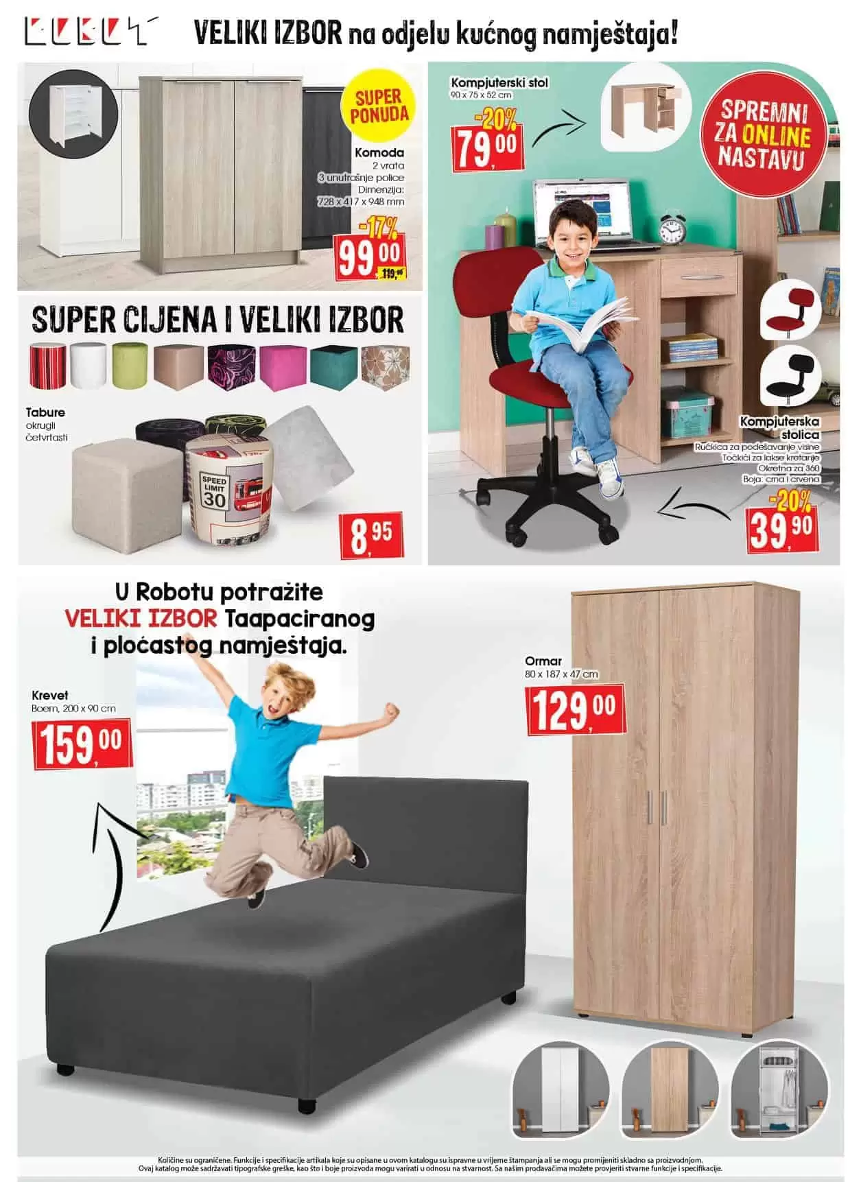 Robot akcijski katalog. snizenje. akcija. popust. snizeno. 