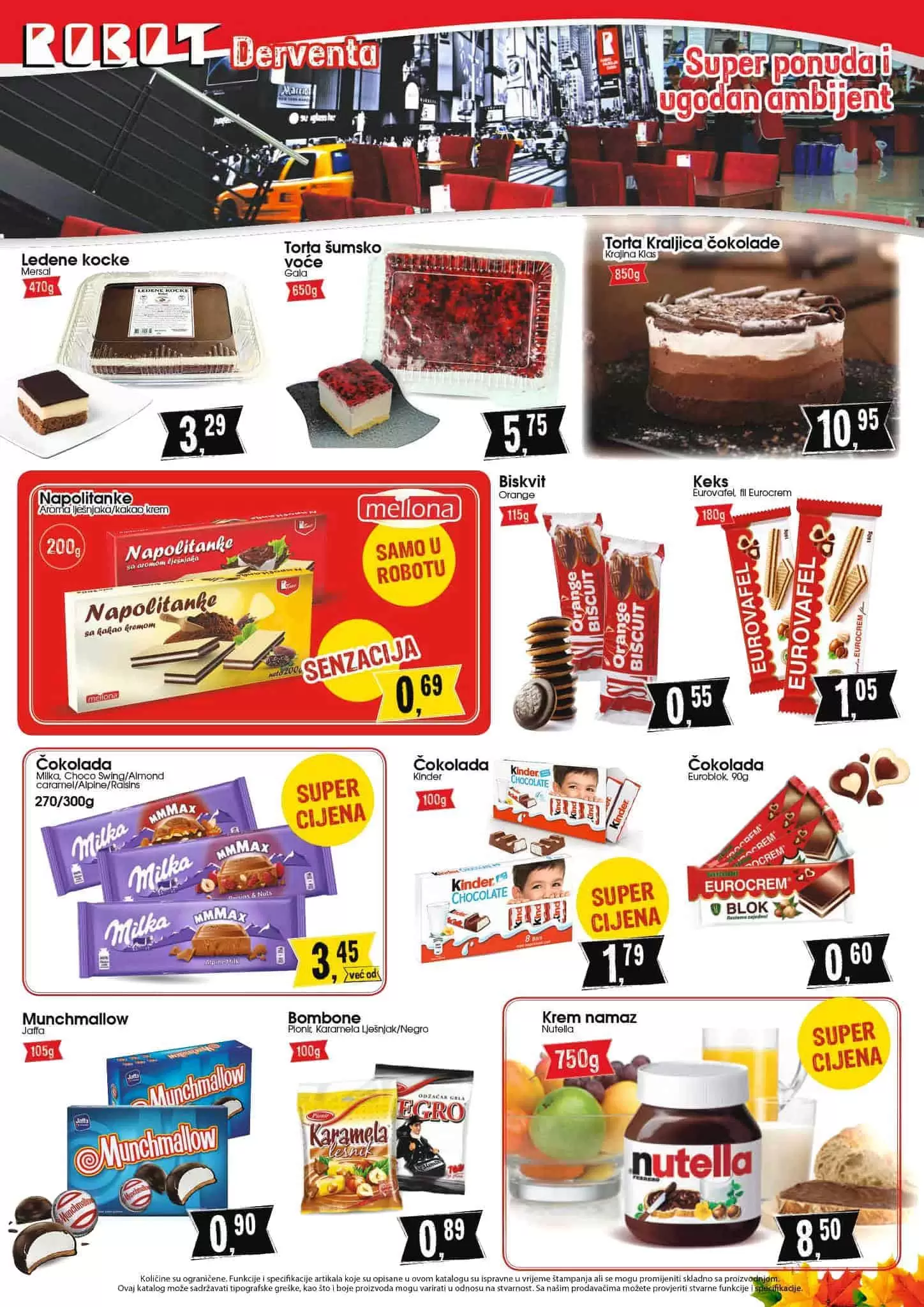 robot akcijski katalog. snizenje. akcija. popust. bingo. konzum. fis. popusti. snizeno. 