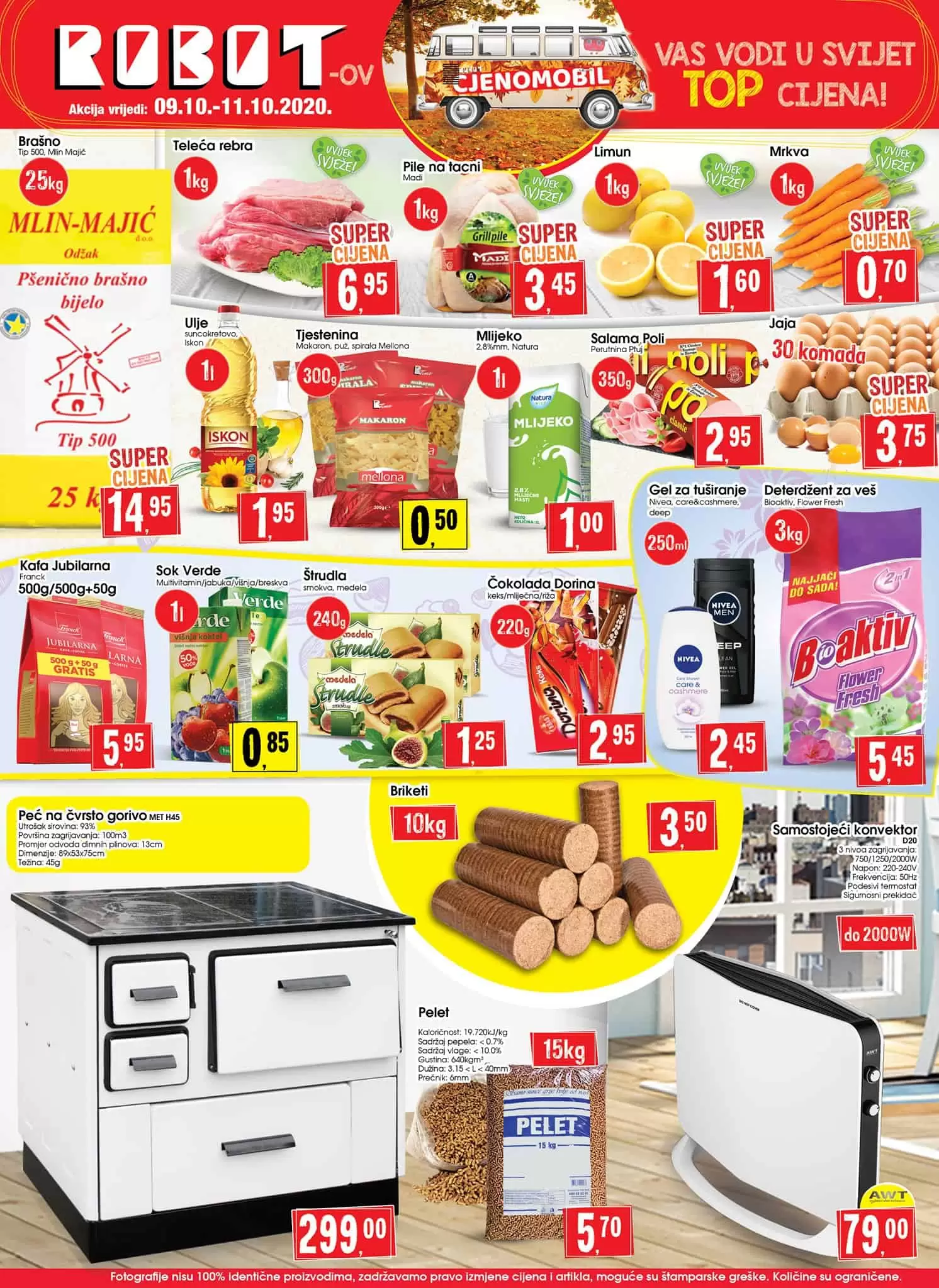 robot vikend akcija, robot snizenje, robot katalog. 