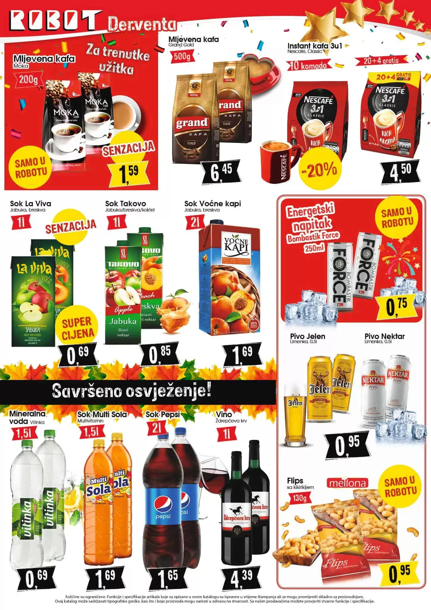 Robot katalog. robot snizenje. akcija. popust. snizeno. 