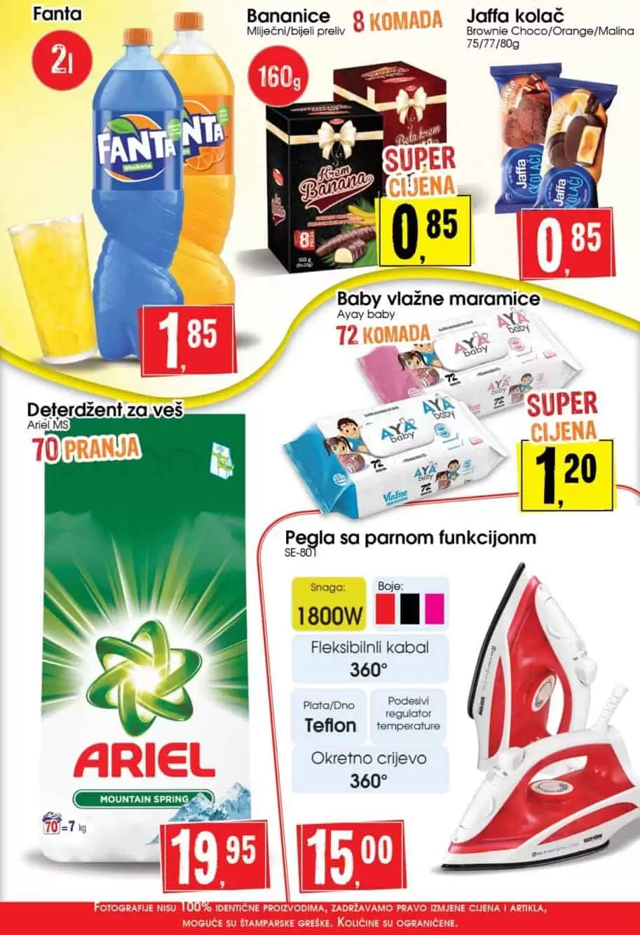 robot akcijski katalog. robot vikend akcija. snizenje. popust.  pgla. ariel deterdznet. koja pegla je najbolja.  