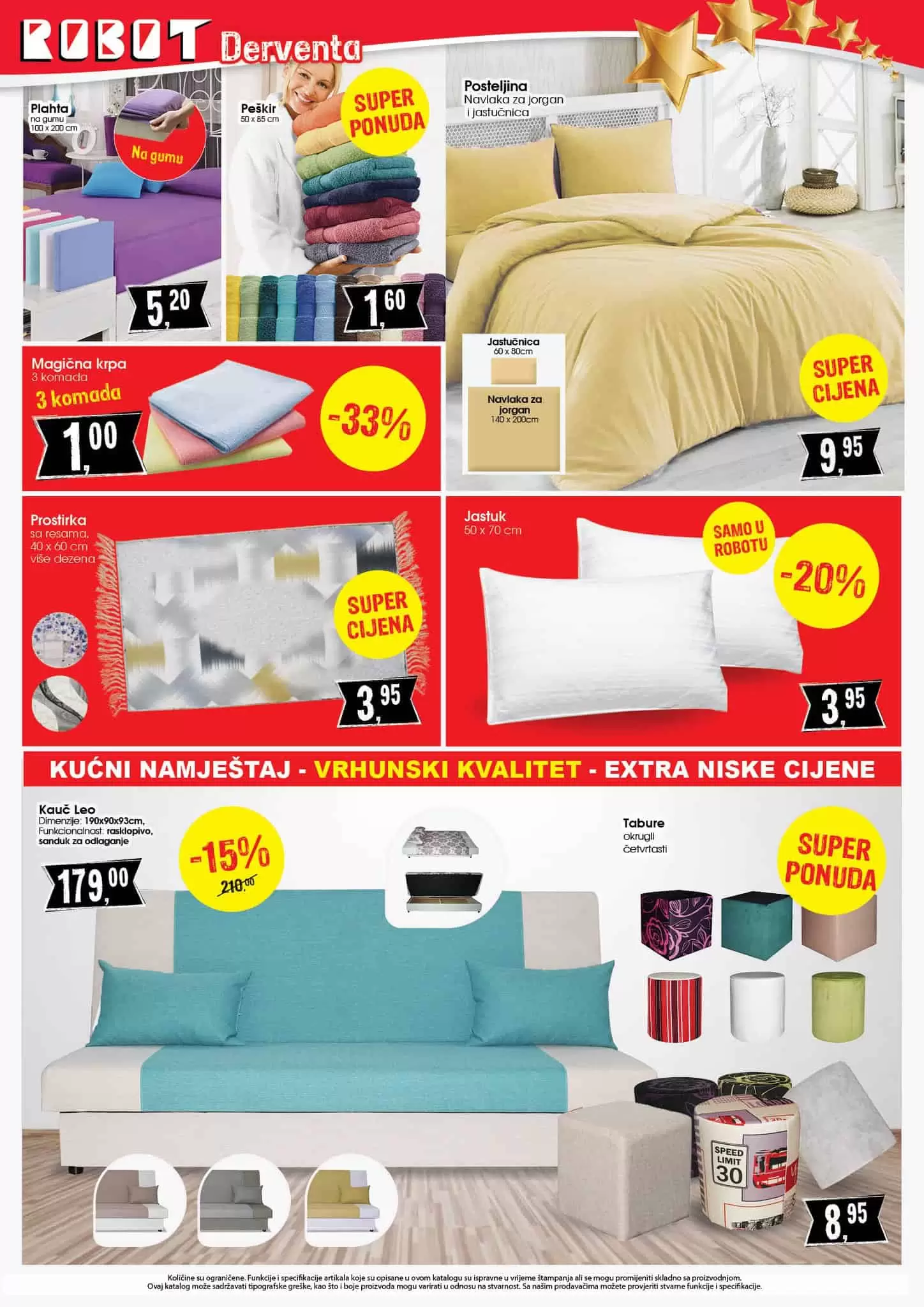 Robot akcijski katalog. snizenje. akcija. popust. snizeno. 