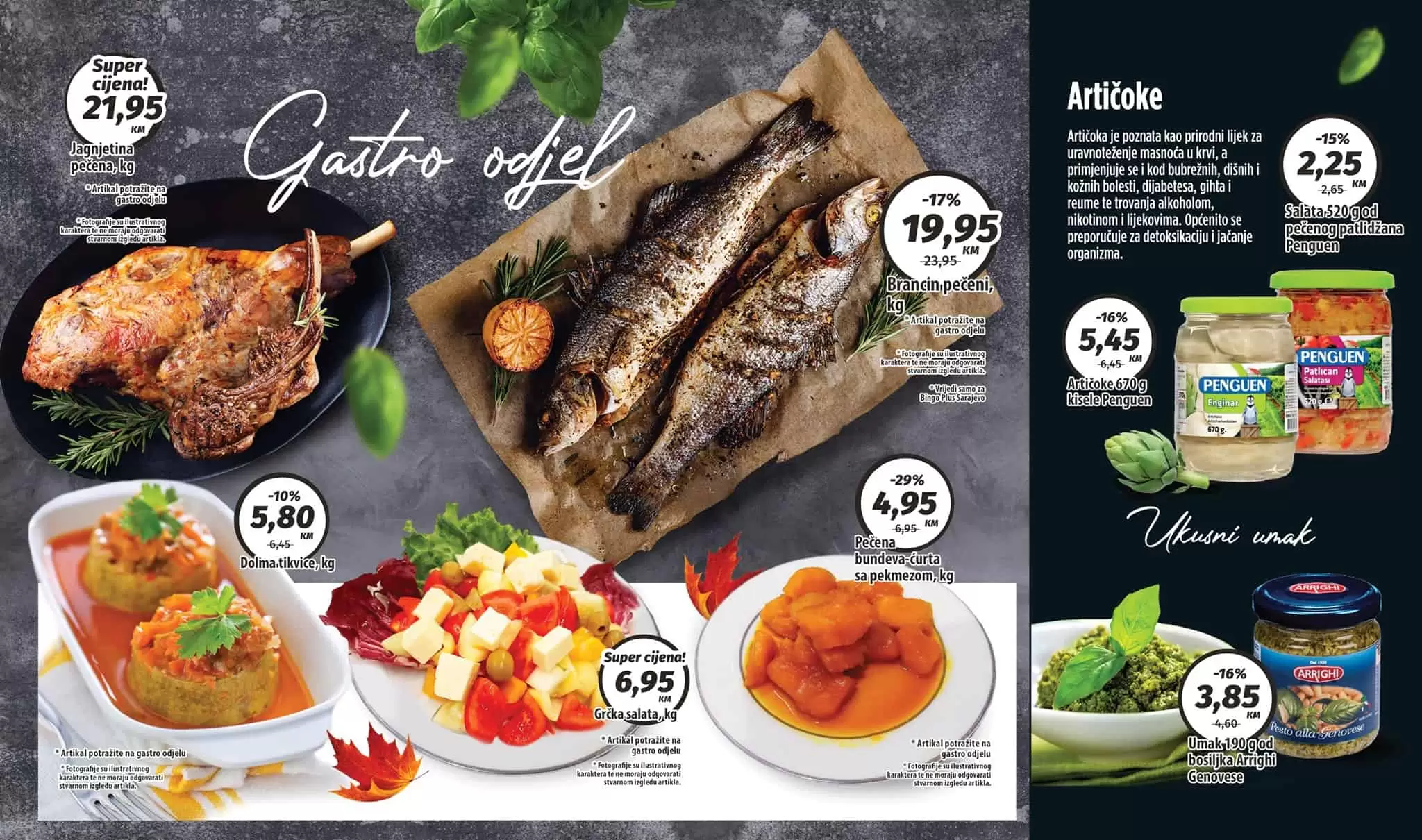 zin plus. bingo snizenje. bingo akcija. bingo popust.  riba